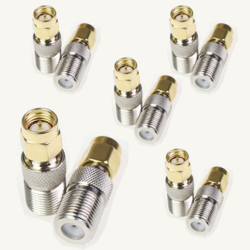 10 X F Tipo Hembra Jack A Sma Conector Macho Conector Coaxia 0