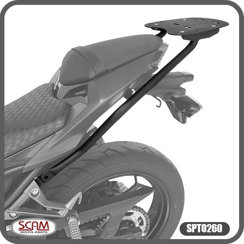Soporte Baul Trasero Kawasaki Z300 Scam Moto Parts Mk 1