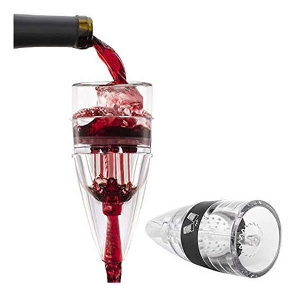 Aireador De Vino Vertedor Con Tapón De Vacío De Vino - Pico 0 Aireador De Vino Vertedor Con Tapón De Vacío De Vino - Pico 0