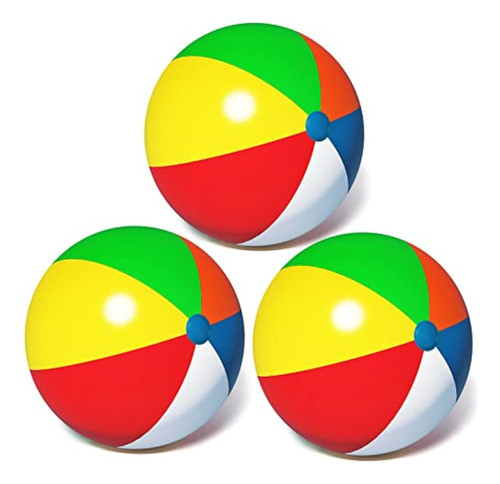 Pijaborg Pelotas De Playa De 24 Pulgadas A Granel, 0