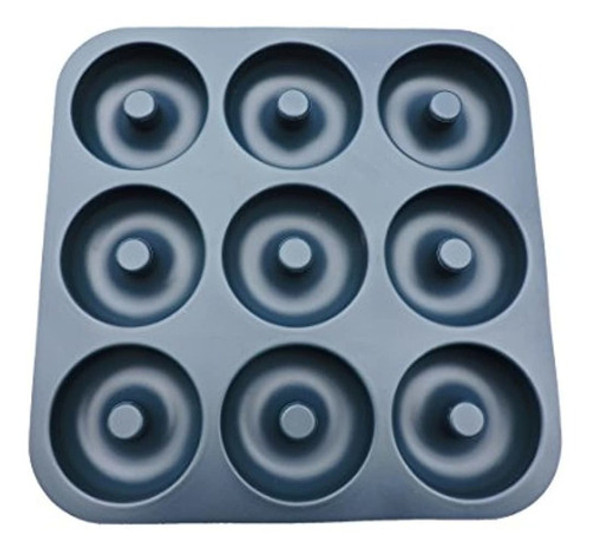 Molde De Silicon De Unicorn Glitter Llc Para Hacer Donas Ca 0