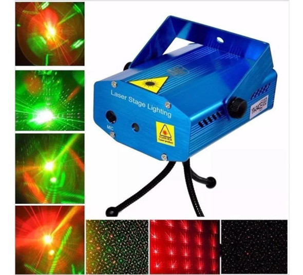 Set Laser Proyector Multipuntos + Protón Leds 36 1 Set Laser Proyector Multipuntos + Protón Leds 36 1