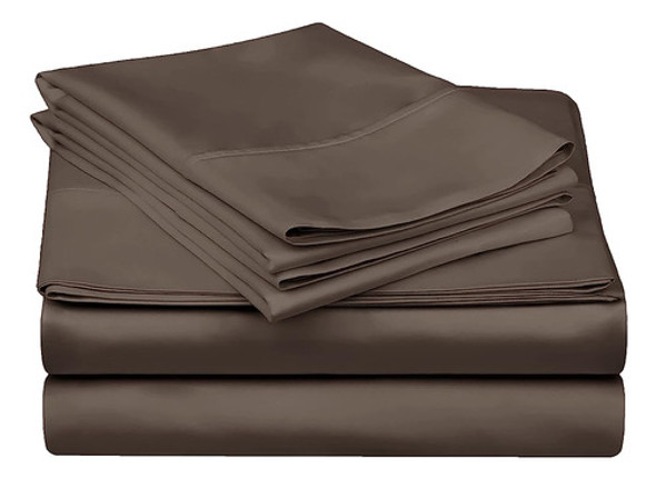Algodón Peinado Superior, Juego De Sábanas De Cama De 4 Piez 1 Algodón Peinado Superior, Juego De Sábanas De Cama De 4 Piez 1