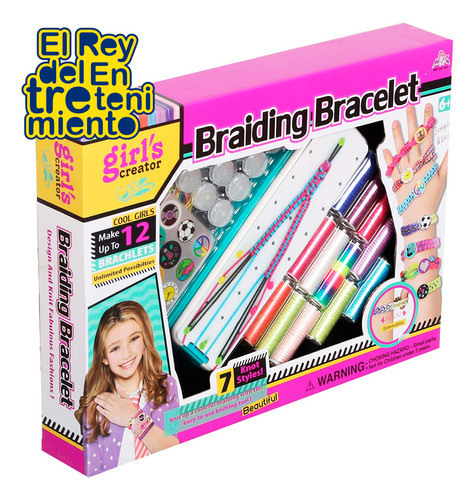 Set Para Crear Pulseras C/ Telar Juguete Infantil - El Rey 1