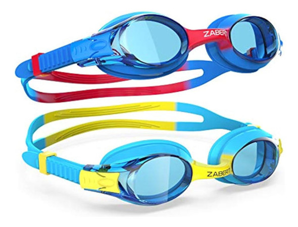 ~? Zabert 2 Pack Gafas De Natación Para Niños, Gafas De Nata 0