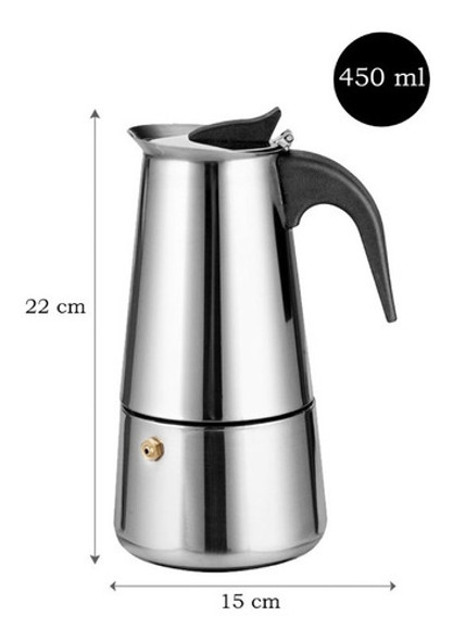 Cafetera Acero Inoxidable 9 Pocillos D+m Bazar 1