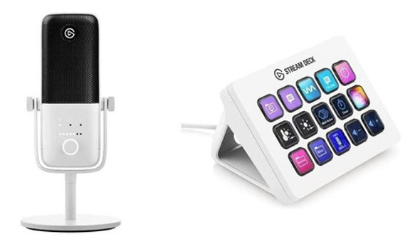 Elgato Wave:3 - Microfono Y Controlador Stream Deck Mk.2 0