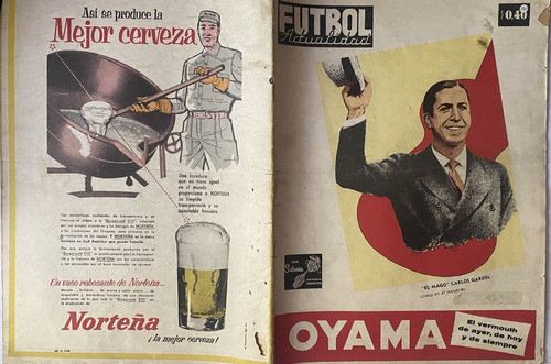 Fútbol Actualidad 423, Julio 1958, Gardel 32 Pag, Ez4 0