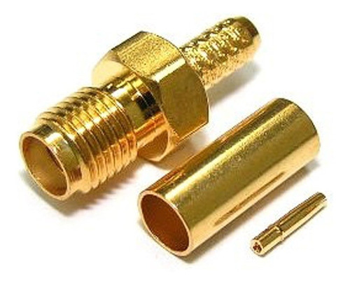 Adaptador P/ Handy Baofeng Uhf-hembra/sma-hembra 4 Mts.ts 1