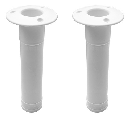 2 Uni Porta Varas Caniço Embutir Branco Barco Lancha Caiaque 0