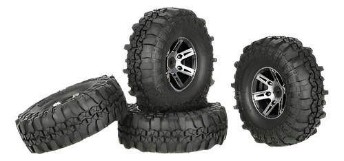 4 X Austar 4020a Ax 1/10 Rock Crawler Neumáticos Con Z2r6 De 1