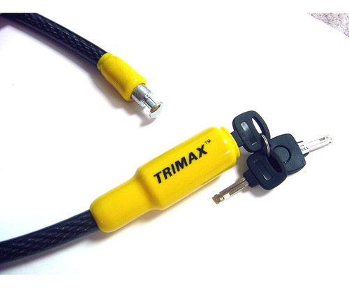 ~? Trimax Tq1532 Trimaflex Cerradura De Cable Con Llave Inte 1