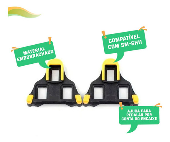 Taco Sapatilha Speed Compatível Shimano Sh11 Ciclismo Road 1