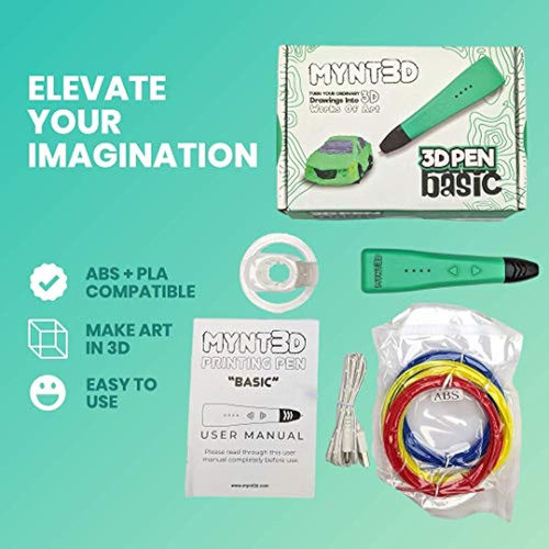 Bolígrafo 3d Básico Mynt3d [nuevo Para 2020] Bolígrafo De Im 1