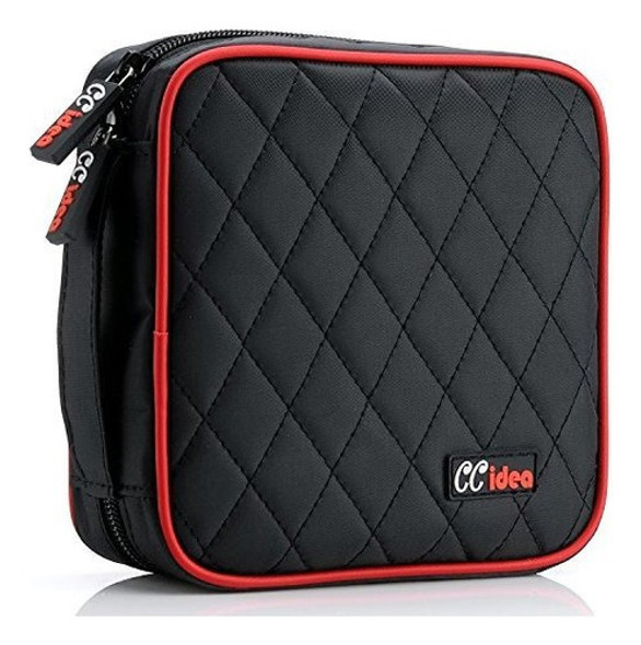 40 Capacidad Cd O Dvd Case Holder Billetera Portatil Almacen 0 40 Capacidad Cd O Dvd Case Holder Billetera Portatil Almacen 0