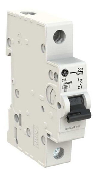 Llave Térmica Unipolar 1x20 General Electric 4,5ka Curva C 0 Llave Térmica Unipolar 1x20 General Electric 4,5ka Curva C 0