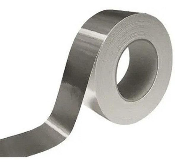 Kit X 4 Rollos Cinta De Aluminio Autoadhesiva 48 Mm X 50 Mts 0