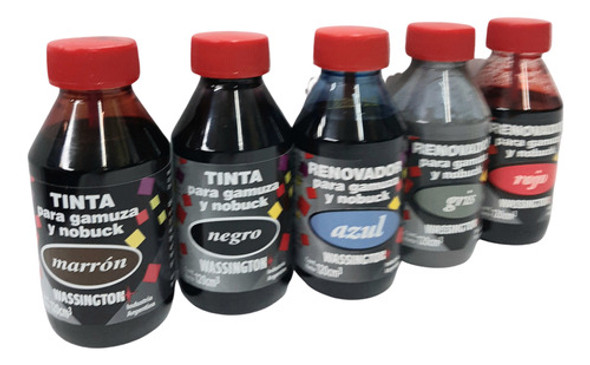 Renovador Para Gamuza Y Nobuck Wassington Color Rojo 0 Renovador Para Gamuza Y Nobuck Wassington Color Rojo 0