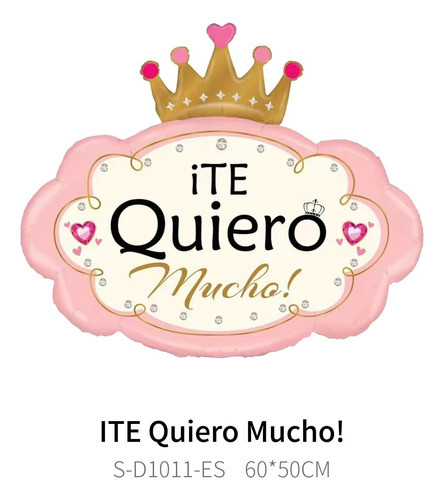 Globos Día De Las Madres, 5 Unidades Rosa Con Mensajes De Am 1