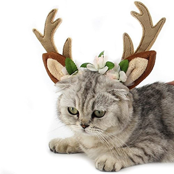 Perro Alce Reno Cornamenta Gorra Perro Gato Mascota Traje De 0 Perro Alce Reno Cornamenta Gorra Perro Gato Mascota Traje De 0
