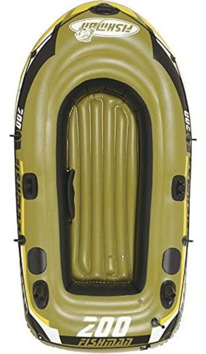 Bote Inflable Fishman Para 2+1 Personas Con Remos E Inflador 1