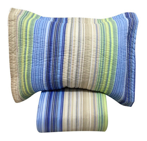 Cubrecamas Queen Azul Quilt Cover 2 Plazas Funda Rollerhoy 0