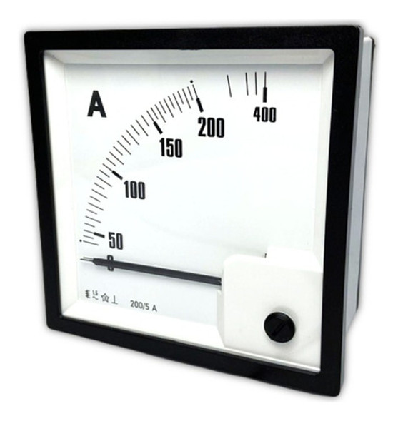 Amperímetro Analógico Fm 72x72 200/400/5a  P/ Uso C/ (tc) 0