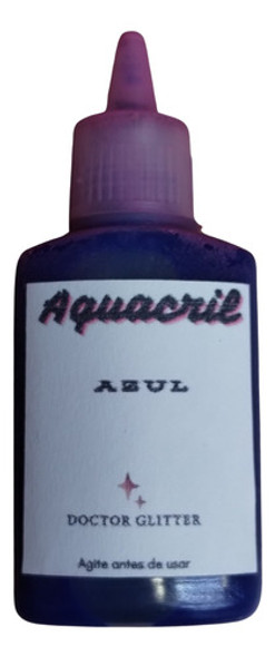 Aquacril Pigmento Para Resina Acrilica Azul Pastel 30ml 0