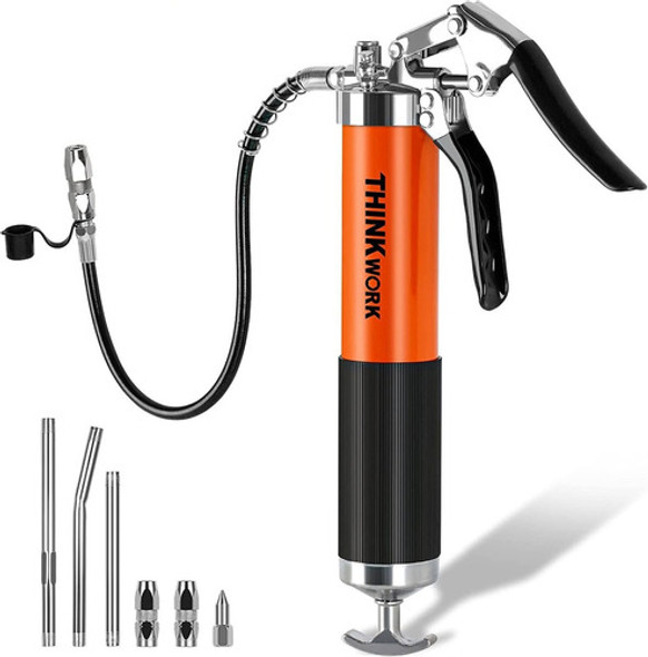 Pistola Engrasadora Thinkwork De 8000 Psi Para Automovil 0
