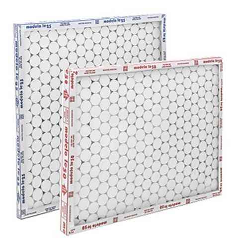 Filtro Plano Descartable Aire Acondicionado 40x40x2.5cm 0