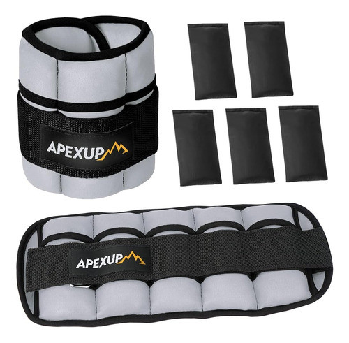 Apexup 10lbs / Par Pesas De Tobillo Ajustables Para Mujeres 0