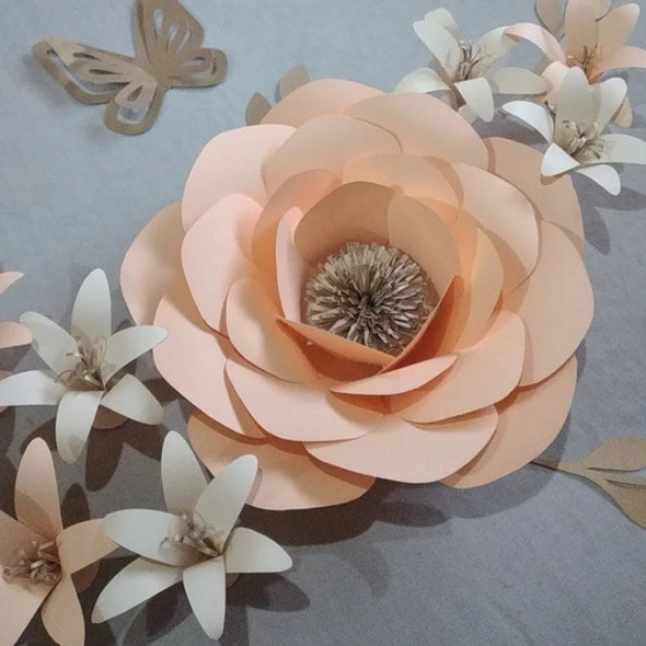 Flores Gigantes De Papel 30 Cm Decoracion Eventos 1