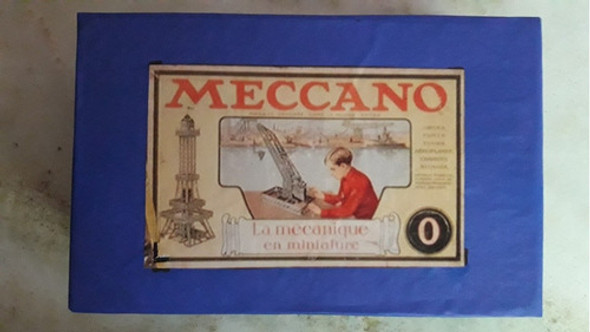 Juguete,24 Piezas Meccano,y Motor Cuerda, Ingles 1