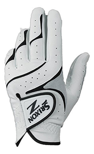 Srixon Hombre Z Guantes De Golf Todo El Tiempo, Blanco / Neg 0