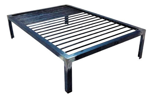 Parrilla De Hierro Redondo Reforzado 60 X 40 Con Achurera 0