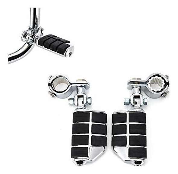 1.25' Corto Ajustable Del Pie De Monte Clavijas Pedal Reposa 1