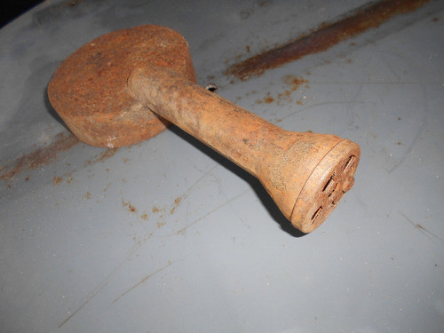 Antiguo Quemador De Hierro Incompleto 1