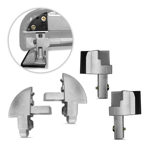 Kit Cantoneira Angular Oroch Intern Ff206 Capota Flash Cover 0