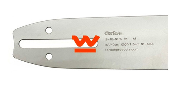 Espada Y Cadena Motosierra Gamma 38 Cc.  Carlton 16''' 40 Cm 1