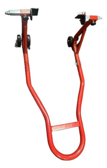 Gato Soporte Elevador Para Motos 350kgs Rojo 0