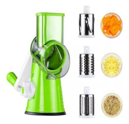 Rebanador Slicerfast - 3 Cuchillas Tambor Rayador Giratorio 1