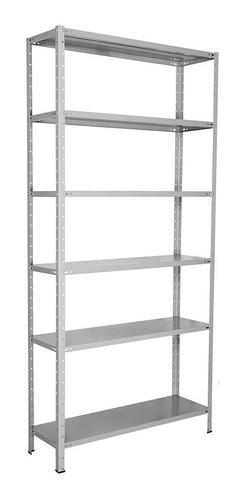 Estante De Aço Com 6 Prateleiras 30 Cm 30kg A 1,80m X L 82cm 1