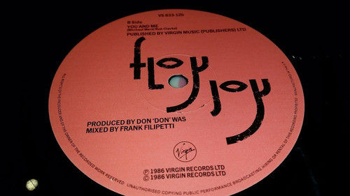 Floy Joy Weak In The Presence Of Beauty Vinilo Maxi Uk 1986 1