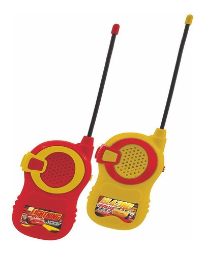 Walkie Talkie Disney Cars Antena Flexible Art 2358 Loonytoys 1