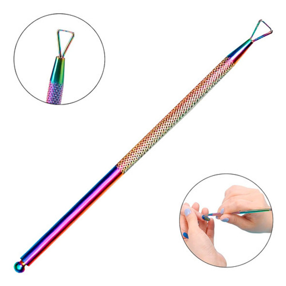 Repujador Removedor De Acero Para Esmalte Semipermanente 0 Repujador Removedor De Acero Para Esmalte Semipermanente 0