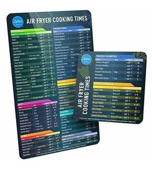 Juego De Hojas Magneticas Con Trucos Para Freidora De Aire 0