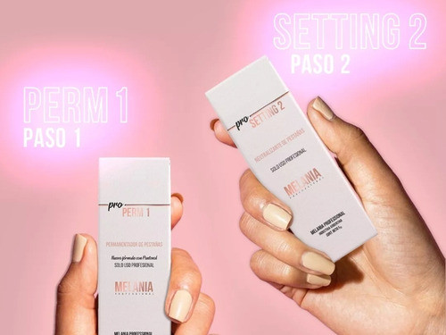 Kit Para Lifting De Pestañas Melania Paso 1 Y 2 1