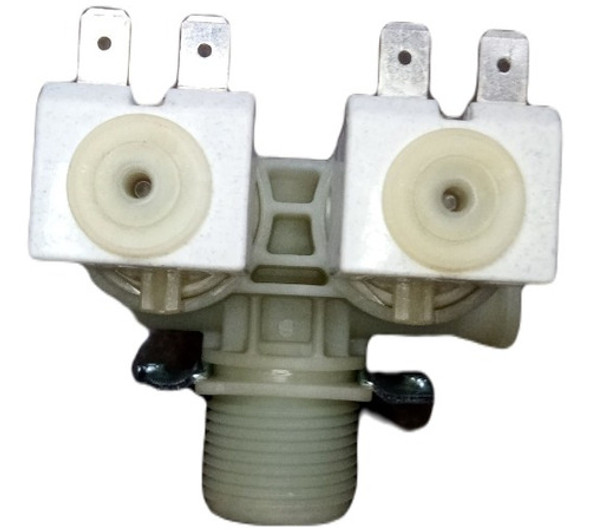 Electrovalvula De Carga  Lavarropas Drean Family 2 Vias 90° 0