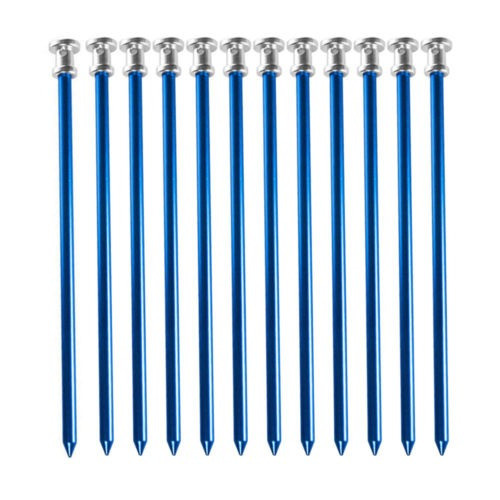 12 X Resistente Aluminio Aleación Camping Lona Capota Tierra 0