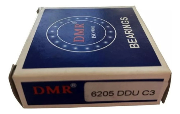 Kit 10 Peças De Rolamentos Esferas 6205 Ddu C3 25x52x15 Dmr 1 Kit 10 Peças De Rolamentos Esferas 6205 Ddu C3 25x52x15 Dmr 1